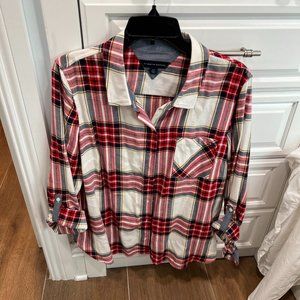 Plaid Long Sleeve  shirt